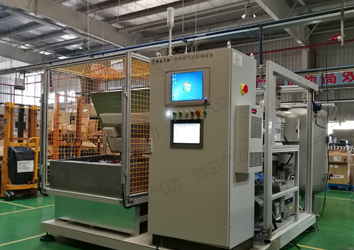 汽車油箱氦質譜檢漏系統(真空法)